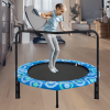 XTP002 Assembled children's trampoline happy expression outdoor and indoor for kids age 3 - 7