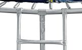 8FT Trampoline with Basketball Hoop, ASTM Approved Reinforced Type Outdoor Trampoline with Enclosure Net