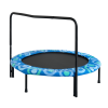 XTP002 Assembled children's trampoline happy expression outdoor and indoor for kids age 3 - 7