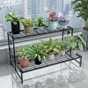 3-layer outdoor and indoor metal environmentally friendly storage, shoe rack, flower rack, iron decorative storage rack