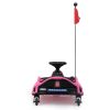 12V Kids Ride-On Drifting Car, Electric Go Kart w/ MP3, USB, LED Lights, High-Low Speed, Power Display, Protector