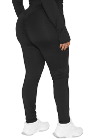 Workout Leggings for Women High Waisted Scrunch Booty Lifting Tights Yoga Pants Seamless Yoga Fitness Leggings Pants Gym Clothes (Color: Black, Sizes: S)