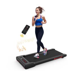 Small Walking Treadmill Compact Treadmills for Home (Color: Black, Type: Style A)
