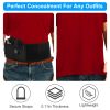 Belly Band Holster For Concealed Carry Unisex Waistband Holster For Man Woman Right Left Hand Draw Fit For Smith and Wesson, Shield, Glock 19, 17, 42